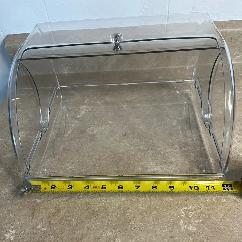 Clear Acrylic Bread Box